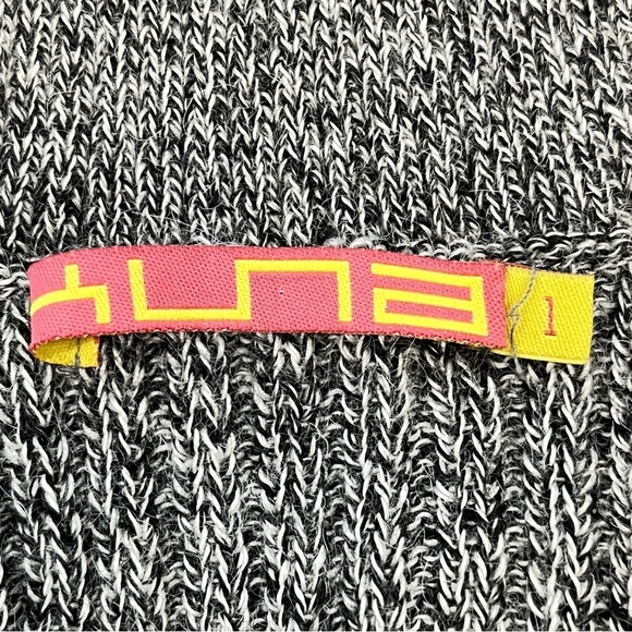 Kuna Polo Collar Sweater 100% Alpaca Johnny Collar Women Small Medium size - Picture 8 of 9